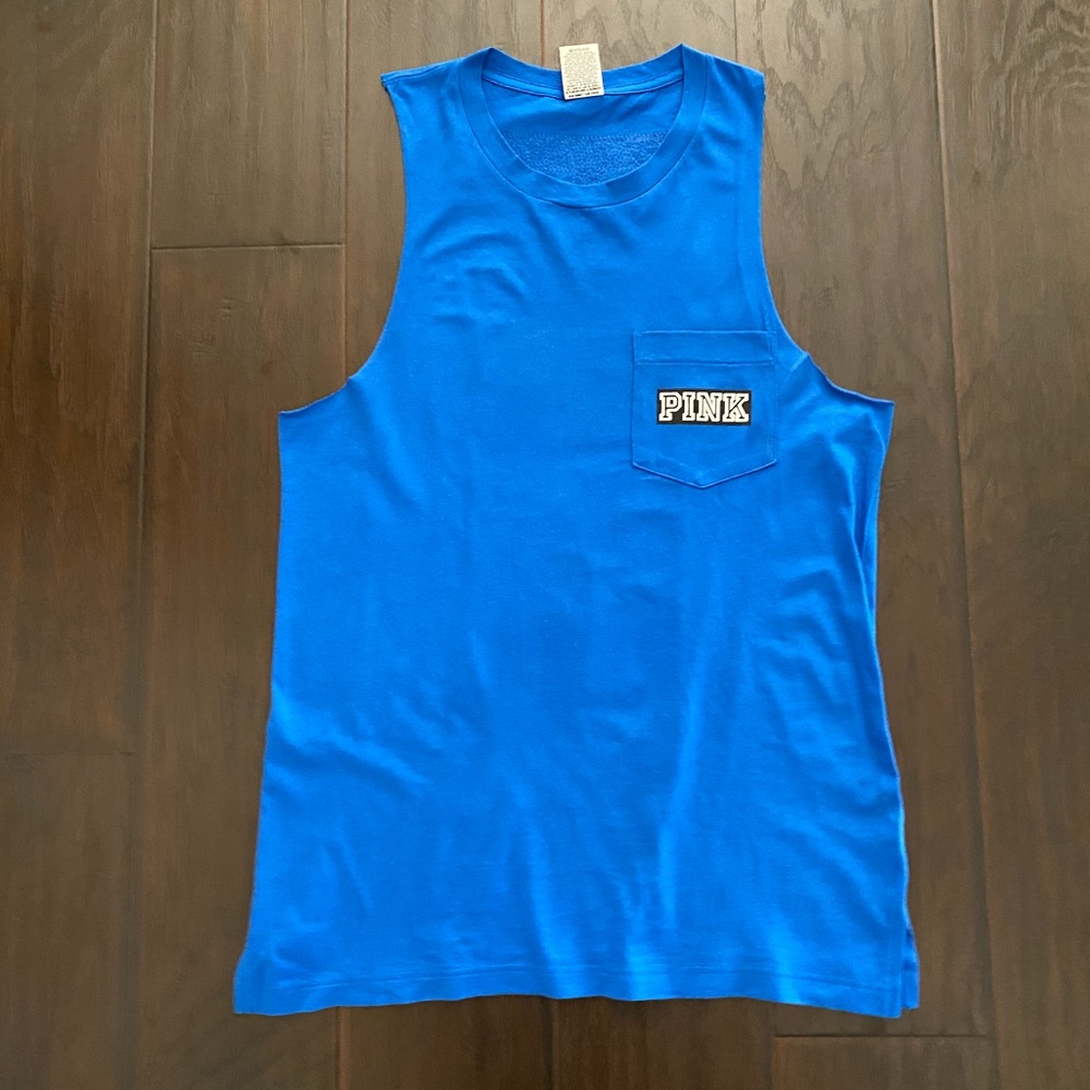 Victoria’s Secret PINK Muscle Tee w/ Sequin Logo